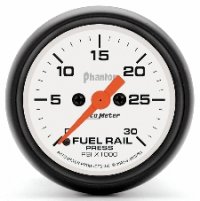Auto Meter Phantom Series Fuel Rail Pressure Gauge 5793