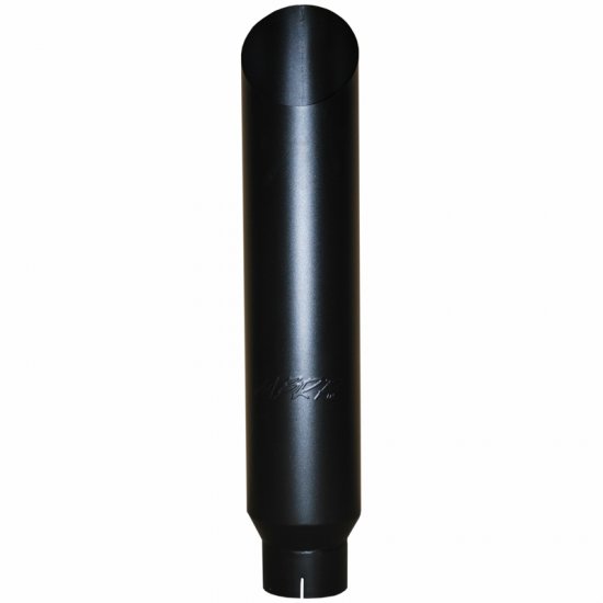 MBRP Smokers Black Coated Stack (Tip Only) (7") - Click Image to Close