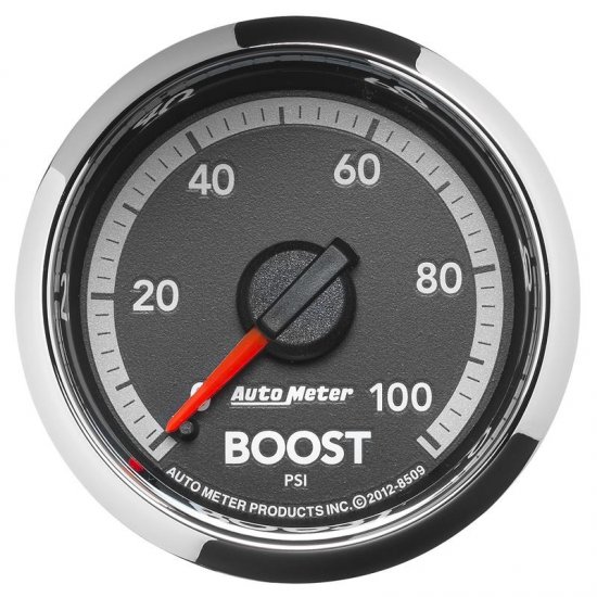 Auto Meter 8509 Factory Matched Boost Gauge - Click Image to Close