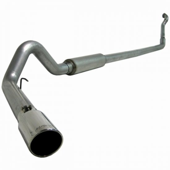 MBRP 4" Installer Series Turbo-Back Exhaust System S6218AL - Click Image to Close