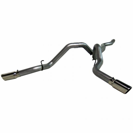 MBRP 4" Dual Installer Series Cat-Back Exhaust System S6014AL - Click Image to Close