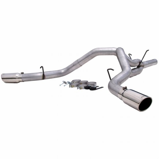 MBRP 4" Dual Installer Series Filter-Back Exhaust System S6122AL - Click Image to Close