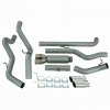 MBRP 4" Dual Installer Series Downpipe-Back Exhaust System S6006AL