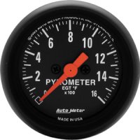 Auto Meter Z-Series Pyrometer Kit 2654