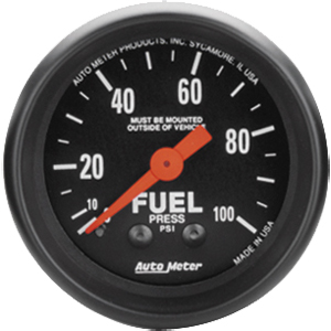 Auto Meter Z-Series Fuel Pressure Gauge Kit 2612 - Click Image to Close