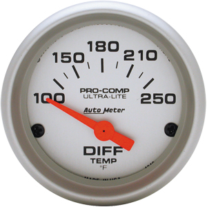 Auto Meter Ultra-Lite Differential Temp. Gauge 4349 - Click Image to Close