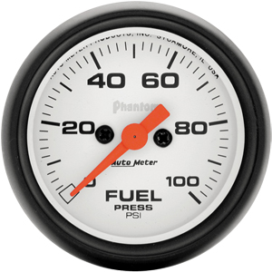 Auto Meter Phantom Series Fuel Pressure Gauge Kit 5763 - Click Image to Close