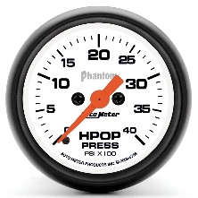 Auto Meter Phantom Series HPOP Pressure Gauge 5796 - Click Image to Close