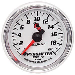 Auto Meter C2 Series Pyrometer Gauge7145 - Click Image to Close