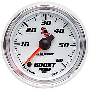 Auto Meter C2 Series Boost Gauge 7170 - Click Image to Close