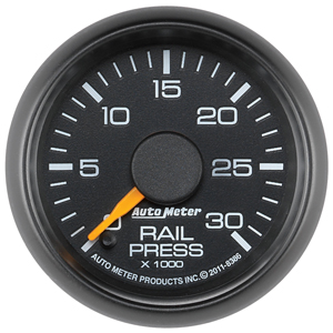 Auto Meter Factory Matched Fuel Rail Pressure Gauge 8386 - Click Image to Close
