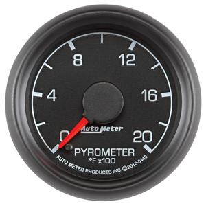 Auto Meter Factory Matched Pyrometer Gauge Kit 8445 - Click Image to Close