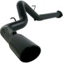 MBRP 4" Black Series Turbo-Back Exhaust System S6200BLK - Click Image to Close