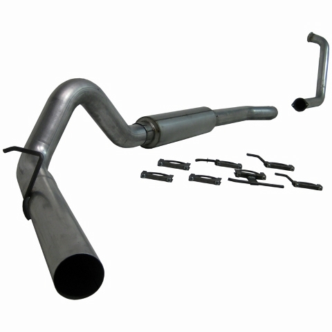 MBRP 4" Performance Series Turbo-Back Exhaust System S6206P - Click Image to Close