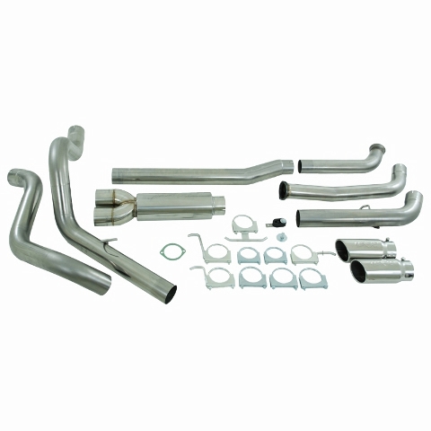 MBRP 4" Dual XP Series Turbo-Back Exhaust System S6210409 - Click Image to Close