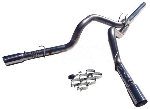 MBRP 4" Dual Pro Series Filter-Back Exhaust System S6244304 - Click Image to Close