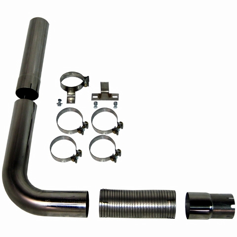 MBRP 4" XP Series Filter-Back Single Exhaust Stack System S8204409 - Click Image to Close