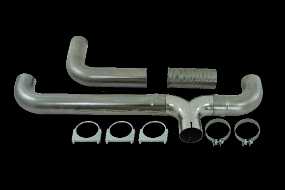 MBRP 5" Universal T-Pipe Stack Kits - Click Image to Close
