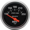 Auto Meter Sport-Comp Differential Temp. Gauge 3349